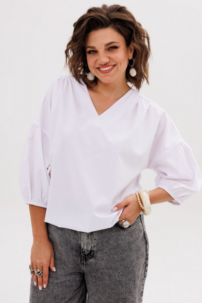 Блуза Anelli 1676 легкость_облаков - фото 1