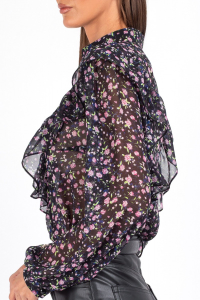 Блуза VIZAVI 815 цветы - фото 4