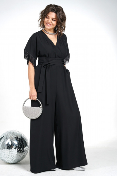 Комбинезон Alani Collection 2474 черный - фото 9