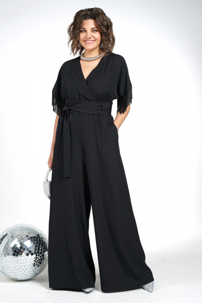Комбинезон Alani Collection 2474 черный - фото 8