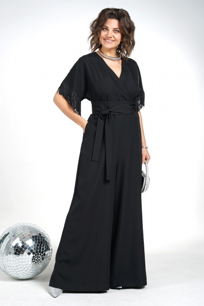 Комбинезон Alani Collection 2474 черный - фото 7