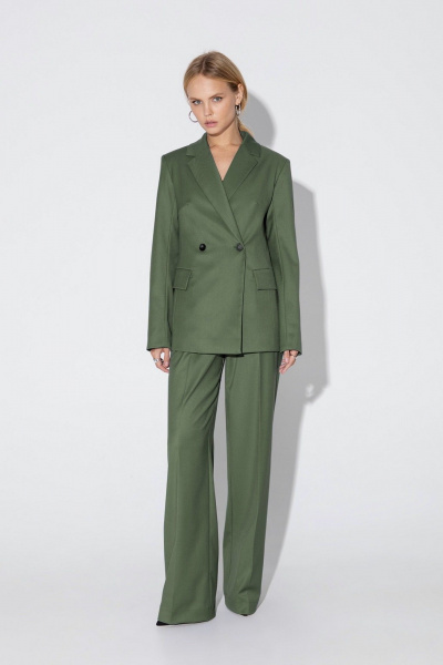 Брюки, жакет PiRS 5030 зеленый - фото 1