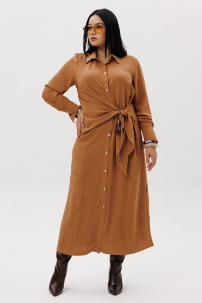 Платье Anastasia 1135.1 медный - фото 6