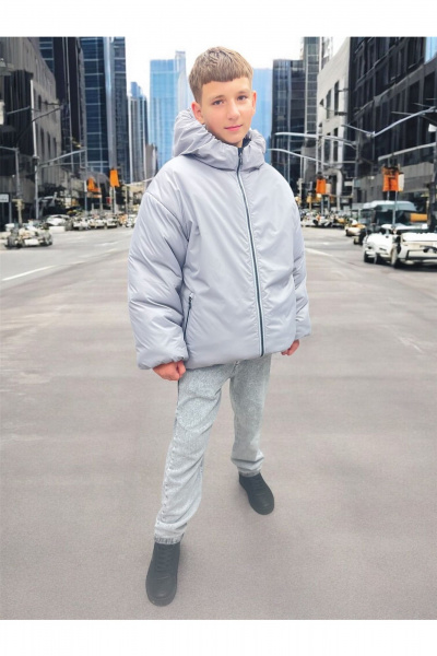 Куртка Франтишка З-3670 п-25с-152-с78 серый - фото 2