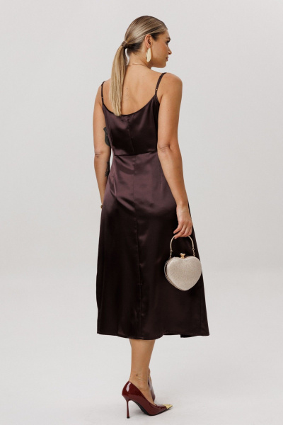 Платье Anelli 1586 ореховый_мокко - фото 8