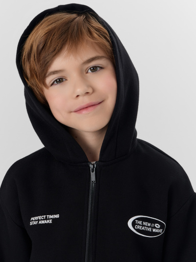 Толстовка Mark Formelle 363332/1/24-30918П-7П черный_печать3_1_сл_на_пол_1сл_на_пол - фото 8