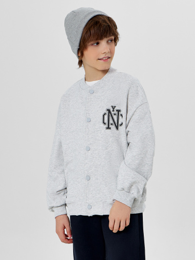 Толстовка Mark Formelle 363333/1/24-34308П-7 серый_меланж_4306_А_печать2_1_сл_на_дет_пер - фото 10