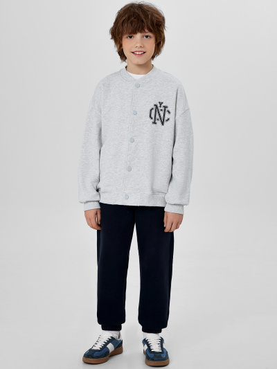 Толстовка Mark Formelle 363333/1/24-34309П-7 серый_меланж_4306_А_печать2_1_сл_на_дет_пер - фото 7