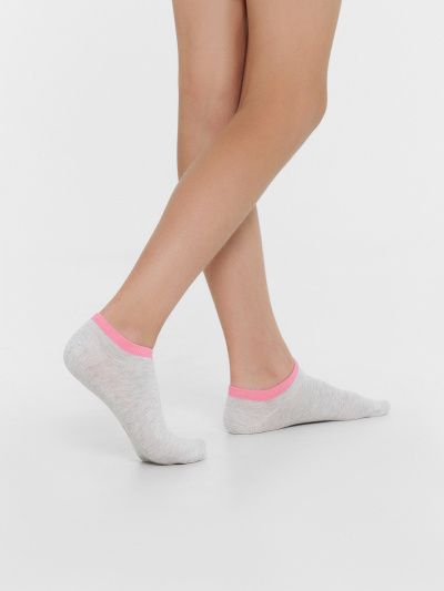 Носки Mark Formelle 406K-2372/B4-23406K-1 св.серый_меланж_рис.2372 - фото 6