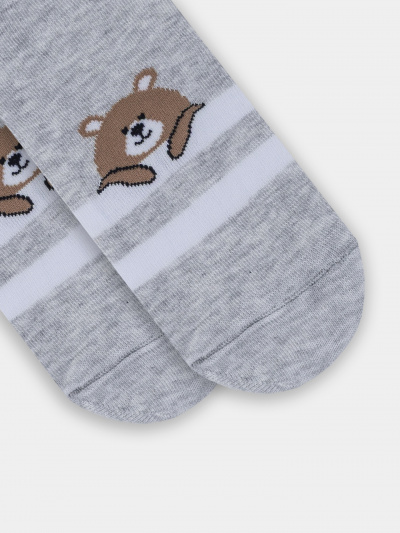 Носки Mark Formelle 406K-3180/B4-25406K св.серый_меланж_рис.3180 - фото 8