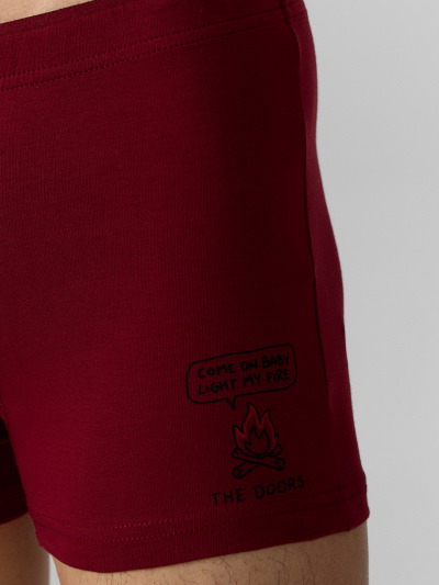 Трусы Mark Formelle 411134/25-4959П-5 т.вишневый_печать_2_сл_на_ЛВ_дет_пер - фото 9