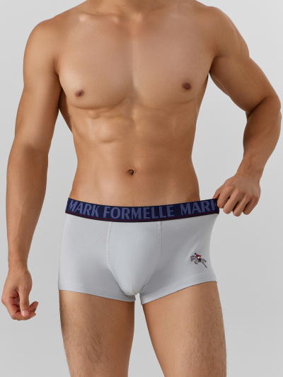 Трусы Mark Formelle 411188-2/25-5144П-5 св.серый_лошади_на_т.синем_2_сл_1тр_на_ЛВ_дет_пер - фото 10