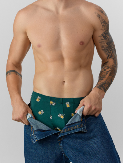 Трусы Mark Formelle 411220/25-4988П-5 пиво_на_т.зеленом - фото 7