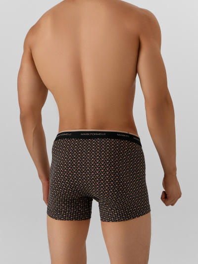 Трусы Mark Formelle 411221/25-4995П-5 беж_узор_на_черном - фото 8