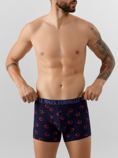 Трусы Mark Formelle 411221/25-4995П-5 огненные_лошади_на_т.синем - фото 6