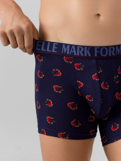 Трусы Mark Formelle 411221/25-4995П-5 огненные_лошади_на_т.синем - фото 8