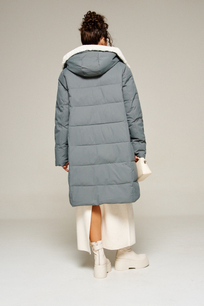 Пальто Beautiful&Free 8019 полынь - фото 10