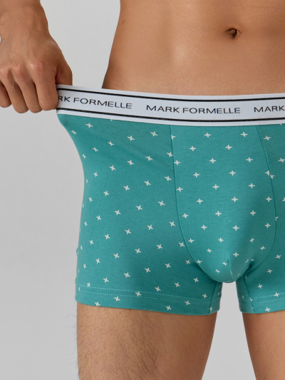 Трусы Mark Formelle 411228-2/25-5079П-5 узор_на_персидском_зеленом_черный - фото 10