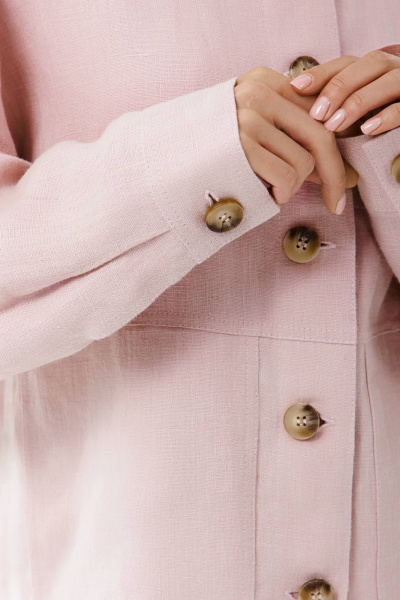 Жакет SHLOMO 9-6 розовый - фото 3