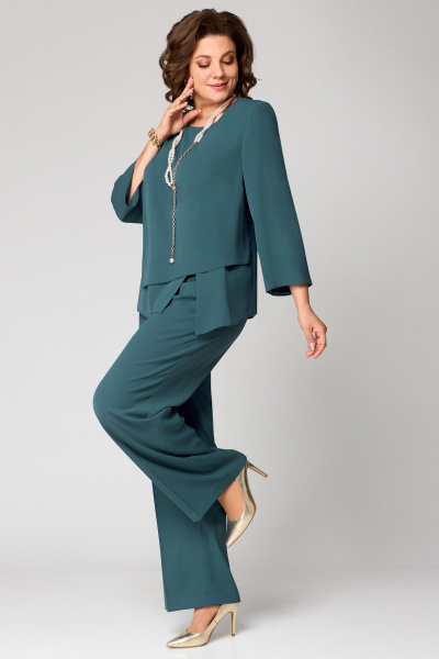 Брюки, туника Мишель стиль 1342 морская_волна - фото 4