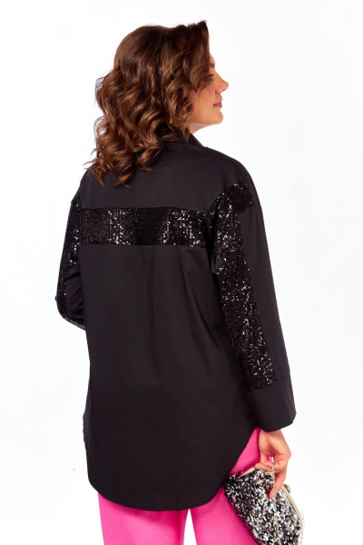 Блуза Grace for you 029 черный - фото 5
