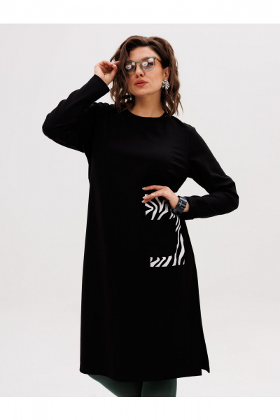 Платье Anelli 1427.1 сны_зебры - фото 7