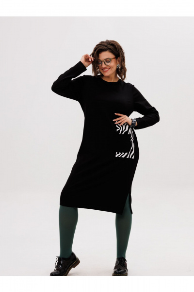 Платье Anelli 1427.1 сны_зебры - фото 2