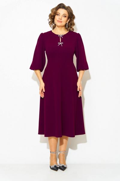 Платье Liliana 1491 ежевика - фото 4