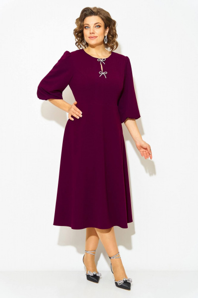 Платье Liliana 1491 ежевика - фото 1
