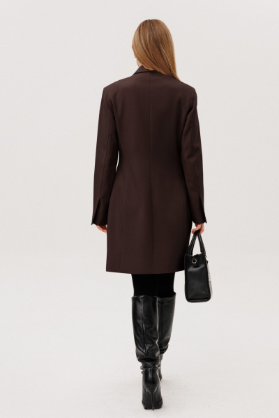 Платье Ambera Style 1135-2 коричневый - фото 4