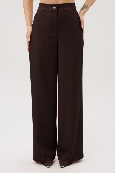 Брюки, жакет Ambera Style 2146 шоколад - фото 2