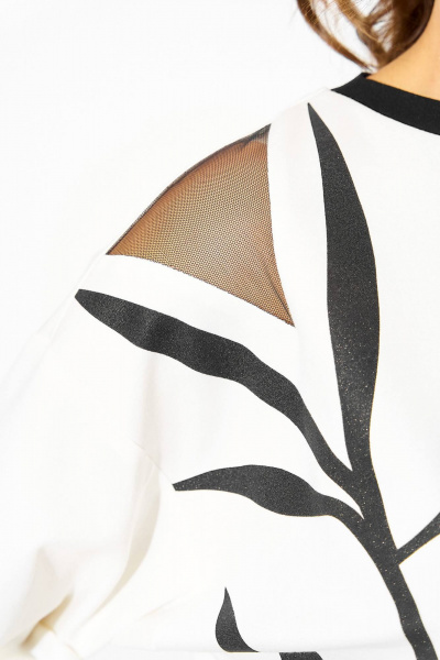 Блуза Liliana 1495 белый - фото 3