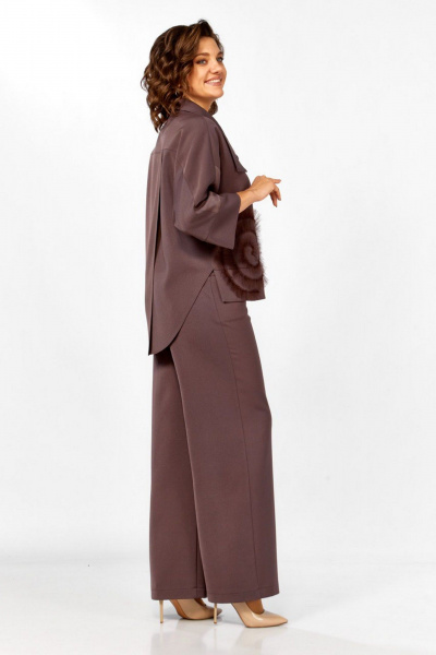 Блуза, брюки ZigzagStyle 559-2 капучино - фото 5