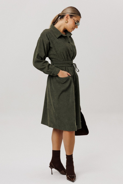 Платье Anelli 1730 папоротник - фото 8