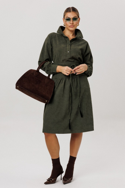 Платье Anelli 1730 папоротник - фото 6