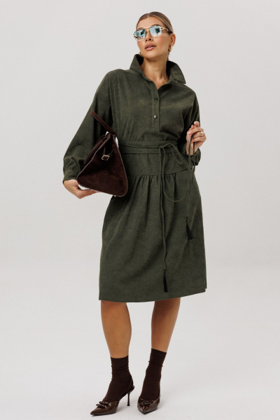 Платье Anelli 1730 папоротник - фото 3