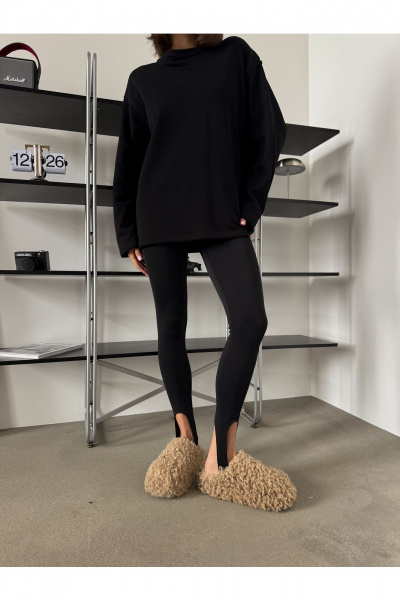 Леггинсы THE.WOMAN 0365 черный - фото 2