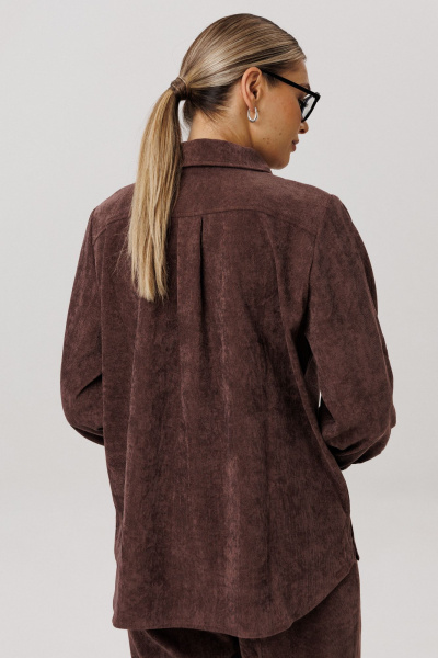 Рубашка Anelli 1746-1 капучино - фото 7