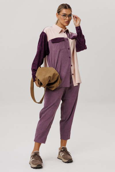 Рубашка Anelli 1748 цветение_сирени - фото 8