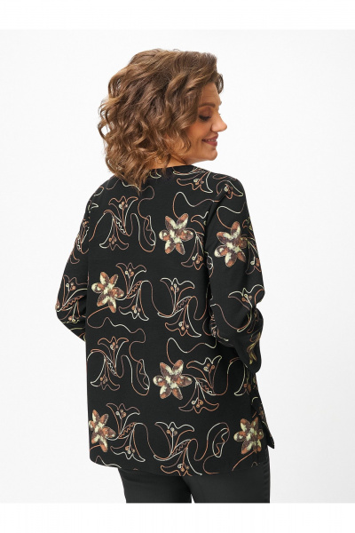 Джемпер Zlata 4444 цветы - фото 6