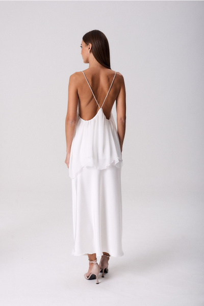 Блуза, юбка Lady Line 1725 белый - фото 6