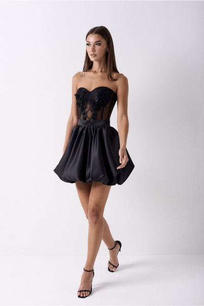 Корсет, юбка Lady Line 0925 черный - фото 10