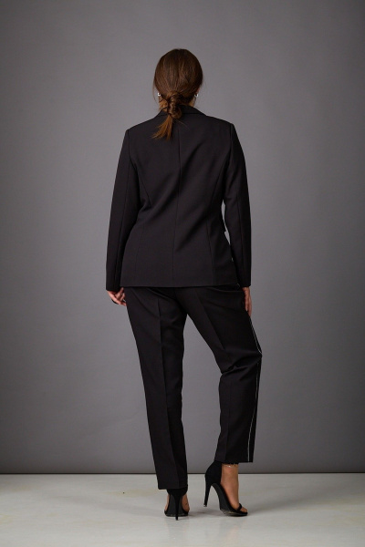 Брюки, жакет Rosheli 1162 черный - фото 11