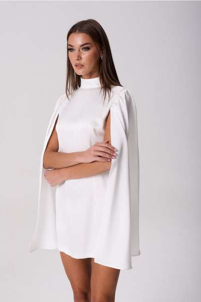 Платье Lady Line 1425 белый - фото 6