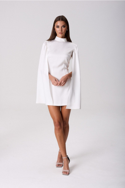 Платье Lady Line 1425 белый - фото 1