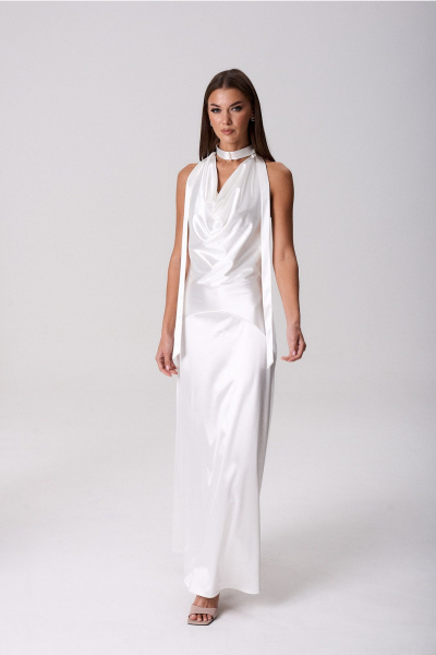 Платье Lady Line 1625 молочный - фото 12