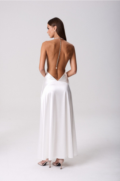 Платье Lady Line 1625 молочный - фото 11