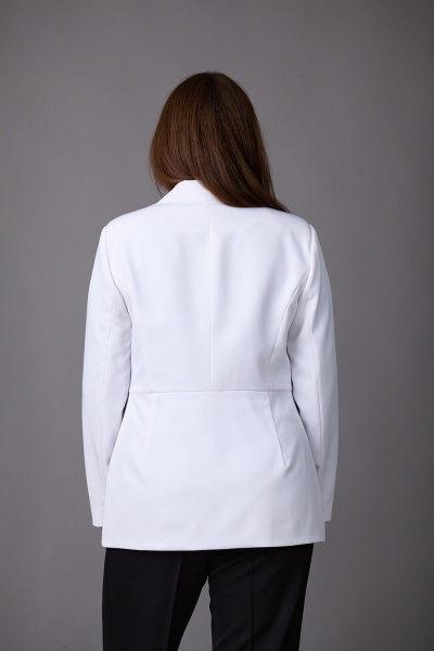 Брюки, жакет Rosheli 1164 белый/черный - фото 6