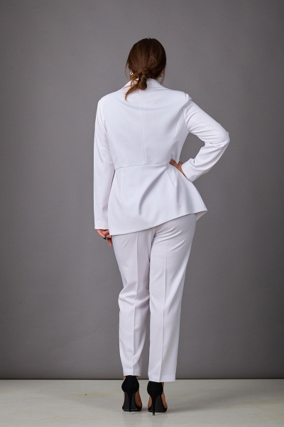 Брюки, жакет Rosheli 1164/2 белый - фото 3