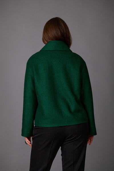 Жакет Rosheli 1165 темно-зеленый - фото 5